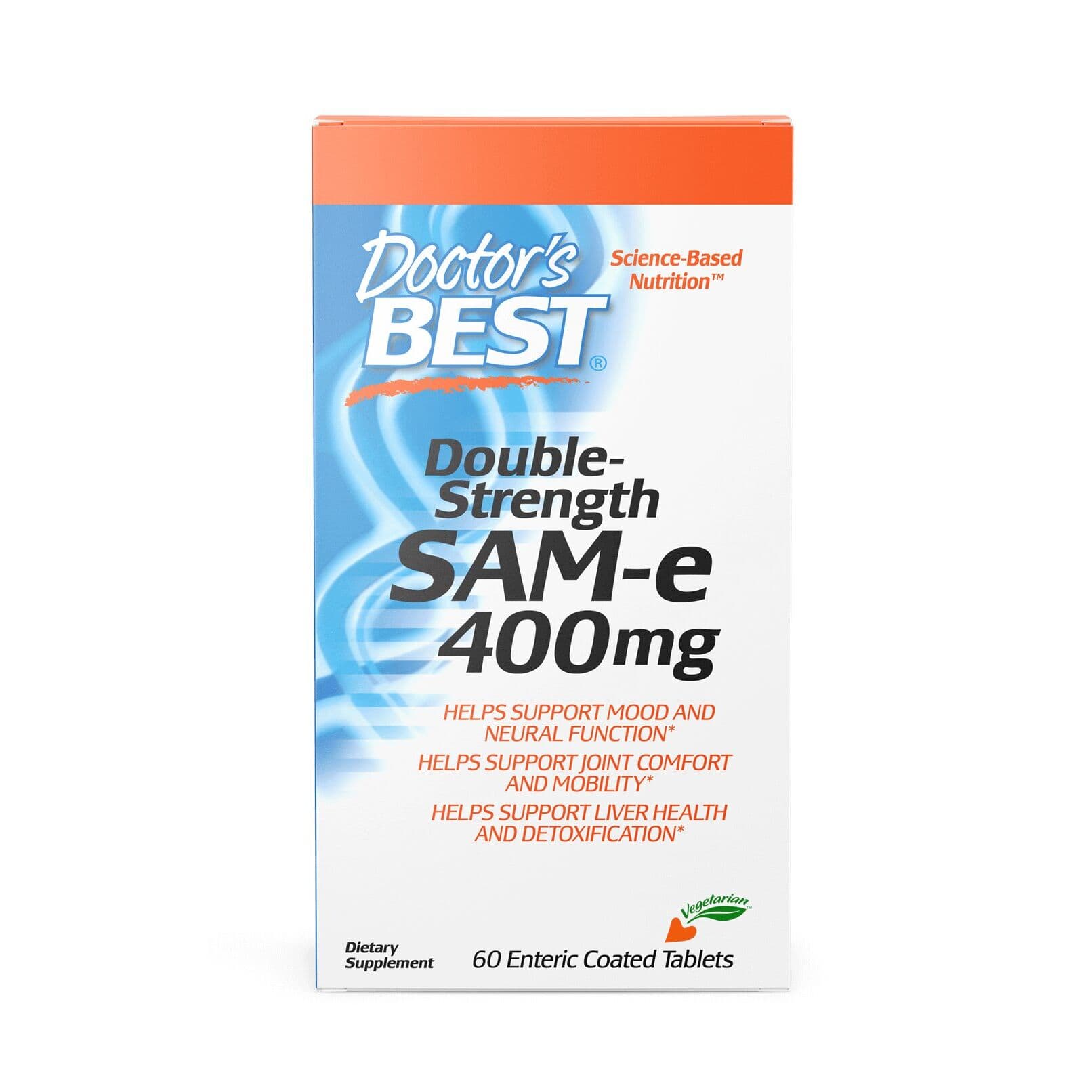 SAM-e, 400mg Double-Strength - 60 tablets