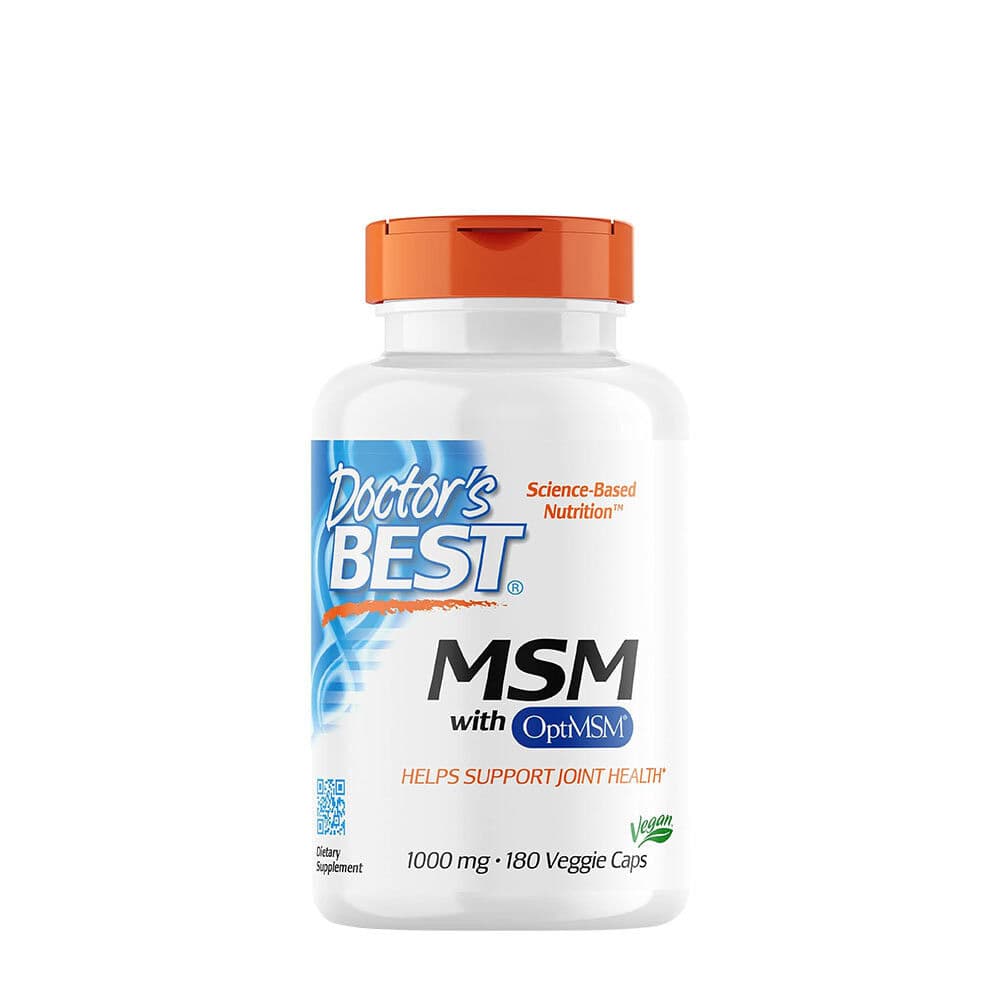 MSM with OptiMSM Vegan, 1000mg – 180 vcaps