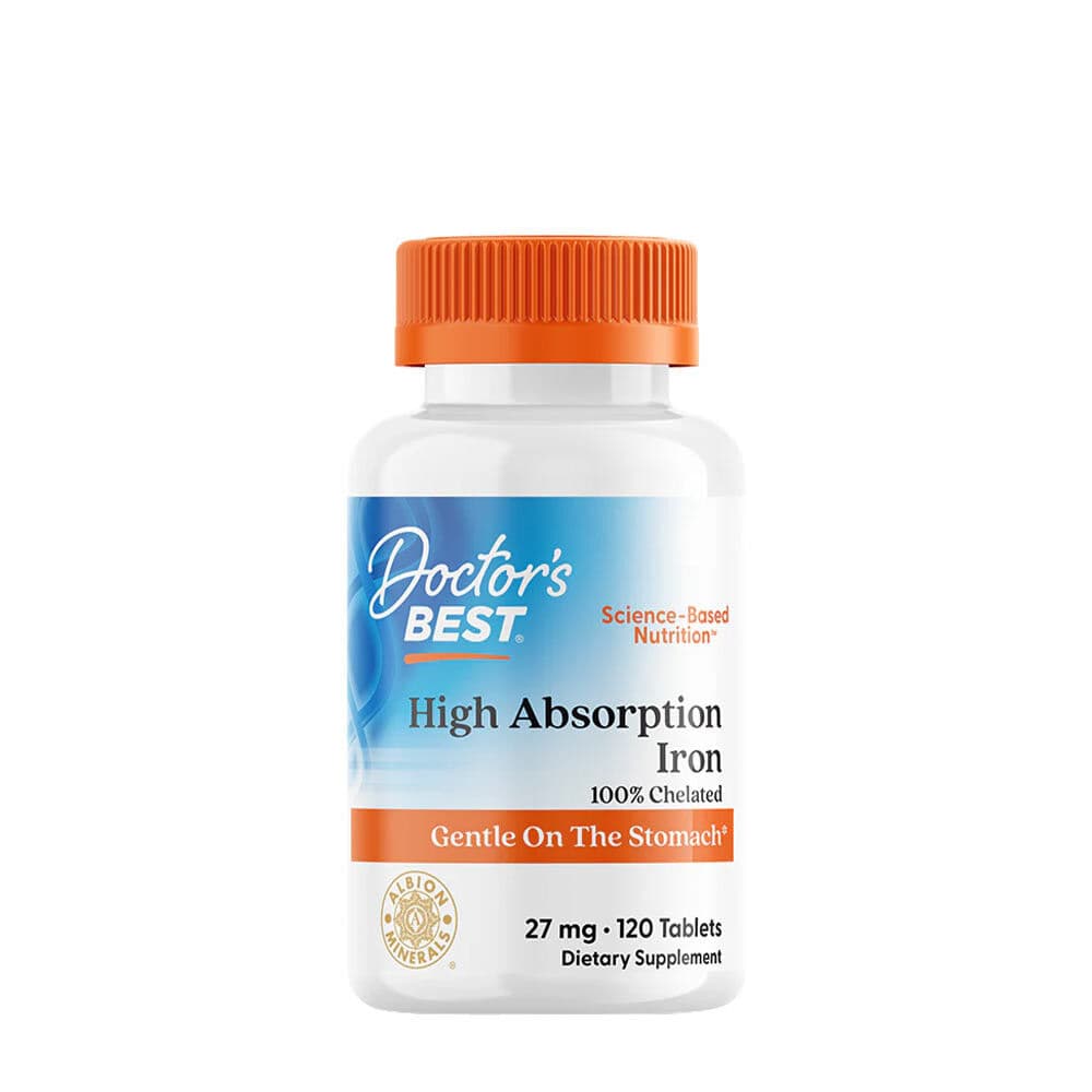 High Absorption Iron, 27mg – 120 tablets