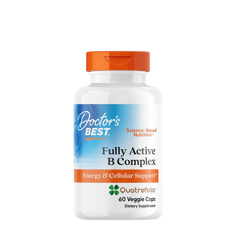 Fully Active B-Complex with Quatrefolic - 60 vcaps