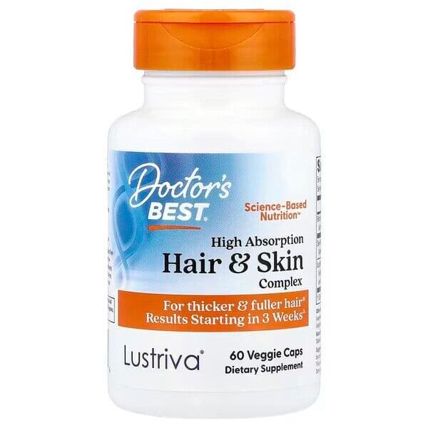 High Absorption Hair & Skin Complex – 60 vcaps