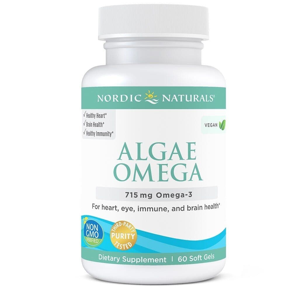 Algae Omega, 715mg Omega 3 - 60 softgels