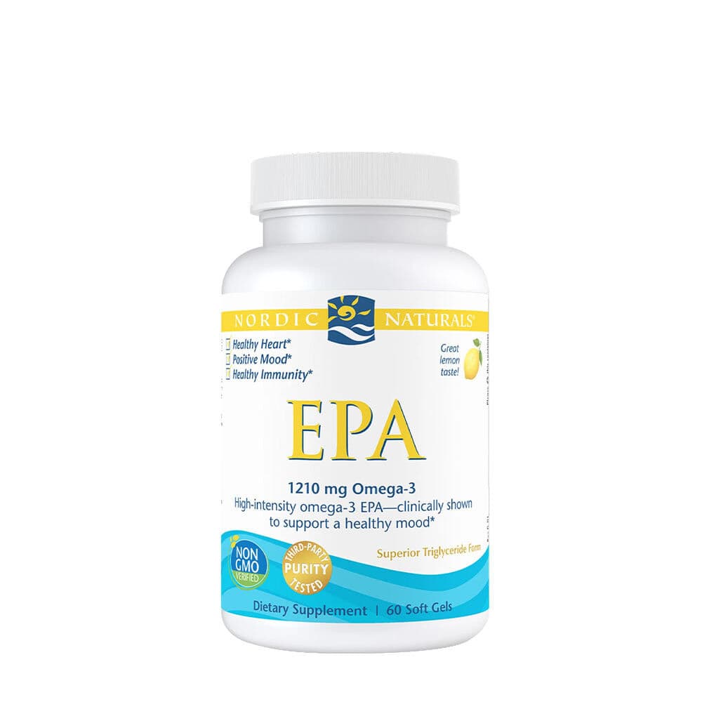 EPA, 1210mg Lemon – 60 softgels