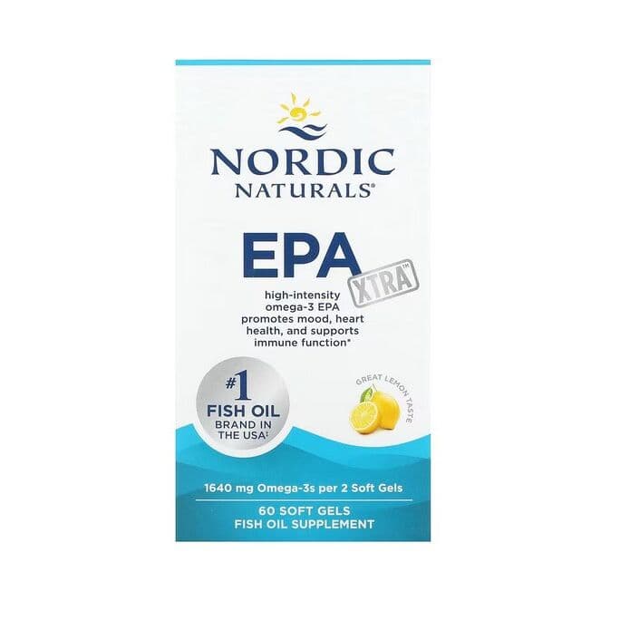 EPA Xtra, 1640mg Lemon - 60 softgels