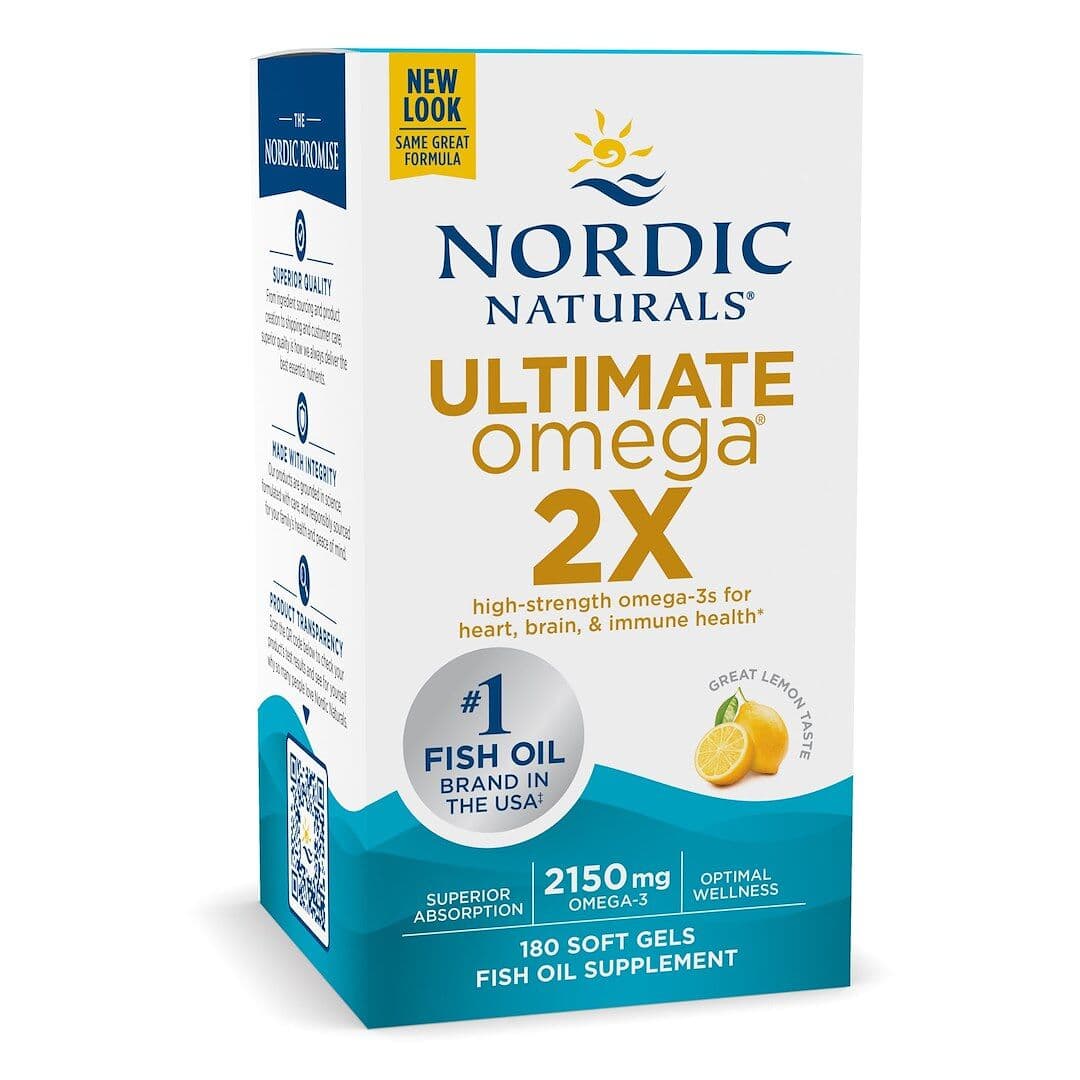 Ultimate Omega 2X, 2150 mg Lemon - 180 softgels