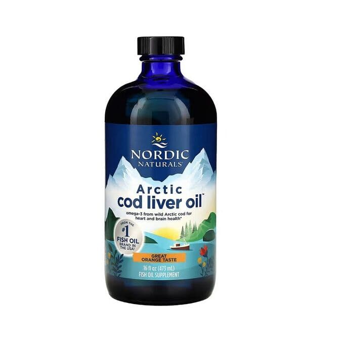Arctic Cod Liver Oil, 1060mg Orange - 473 ml.