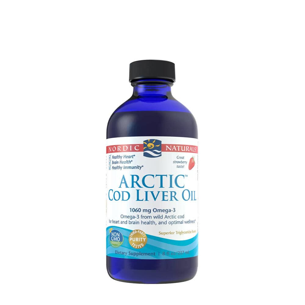 Arctic Cod Liver Oil, 1060mg Strawberry - 237 ml.
