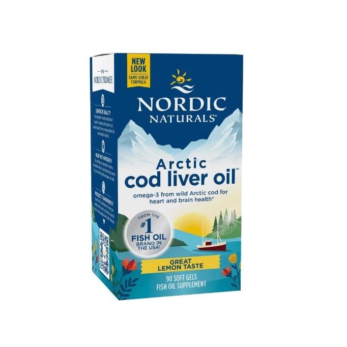 Arctic Cod Liver Oil, 750mg Lemon (EAN 768990577857) - 90 softgels