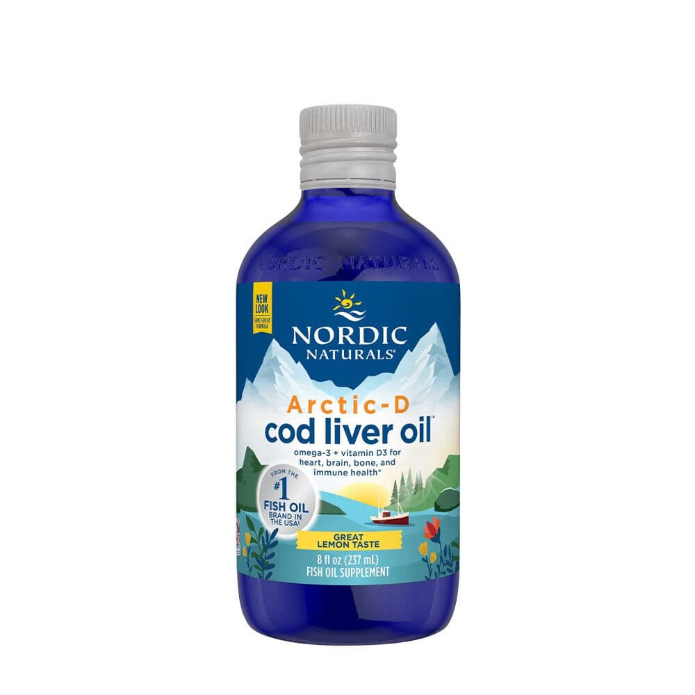 Arctic-D Cod Liver Oil, Lemon - 237 ml.