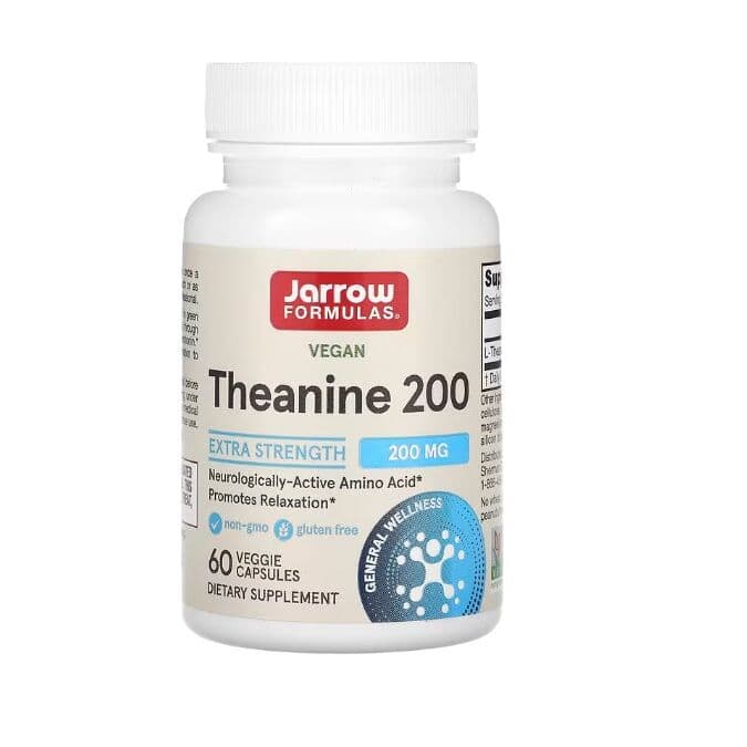 Theanine, 200mg - 60 vcaps