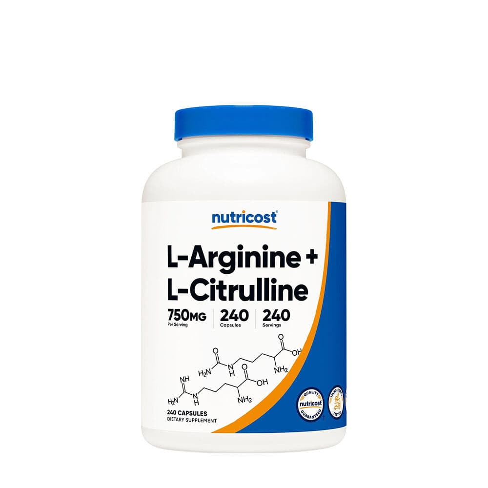 Nutricost L-Arginine L-Citrulline Complex Kapseln (240 Kapseln)