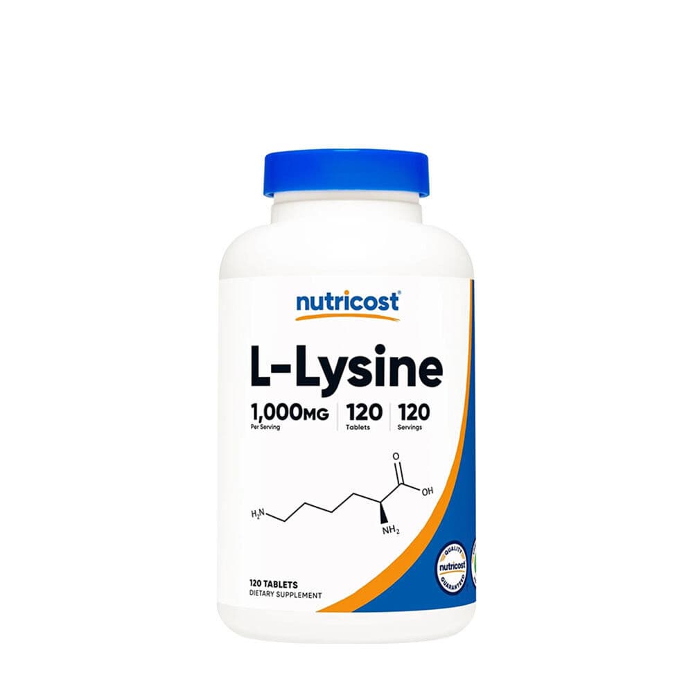 Nutricost L-Lysine Tabletten (120 Tabletten)