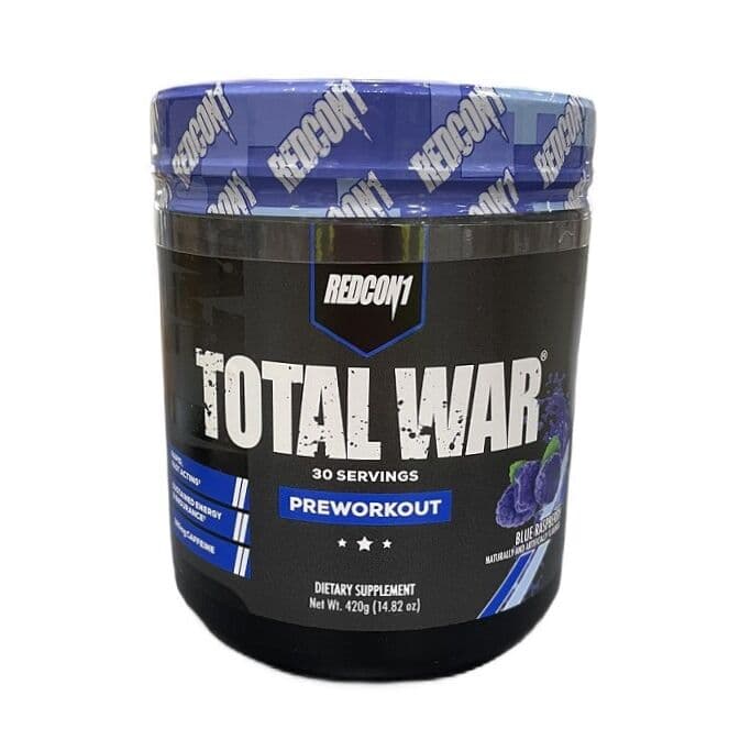Total War - Preworkout, Blue Raspberry - 420g