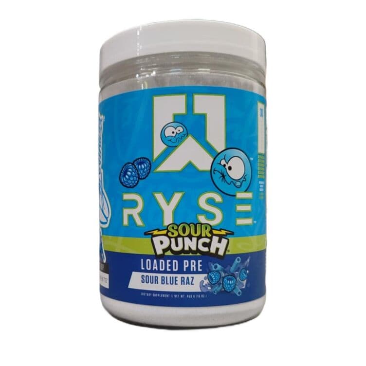 Loaded Pre, Sour Punch Blue Raz (EAN 810137320922) - 453g