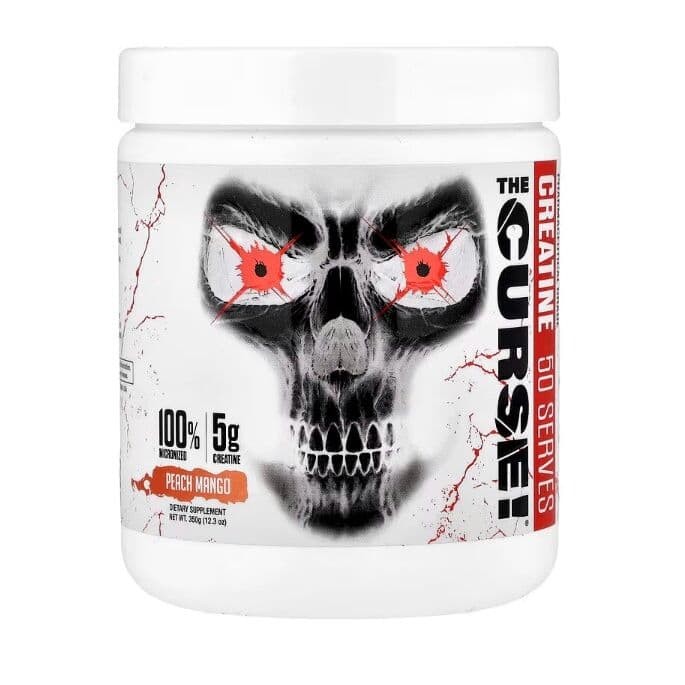The Curse! Creatine, Peach Mango – 350g