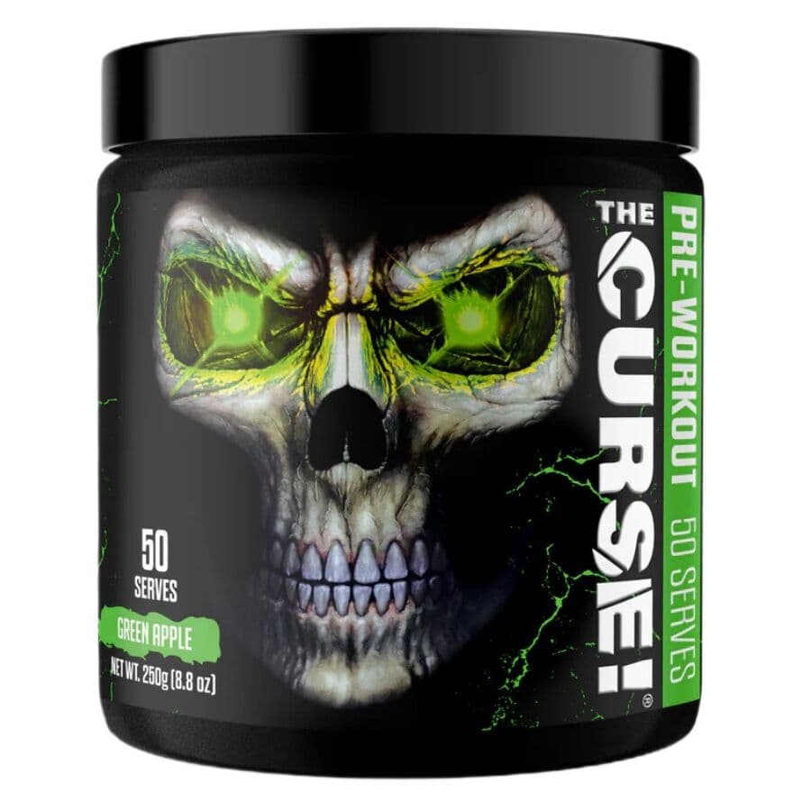 The Curse! Pre-Workout (EU), Green Apple – 250g