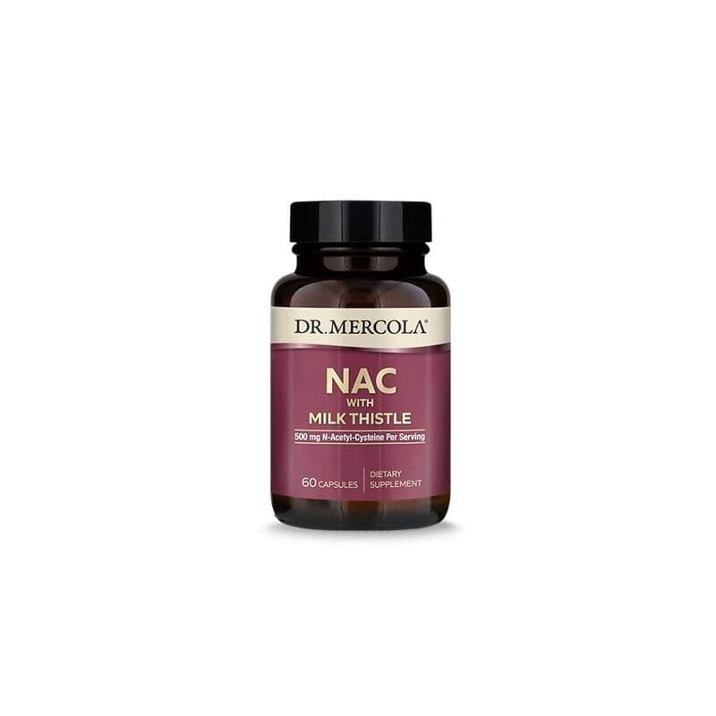 DR. MERCOLA NAC with Milk Thistle (60 kapsler)