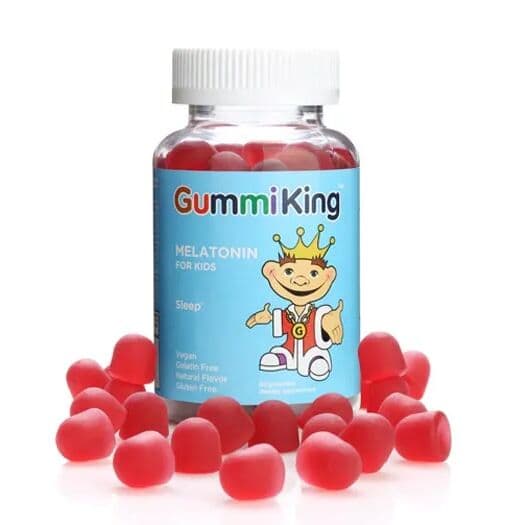 GUMMIKING Melatonin for Kids (60 gummies)