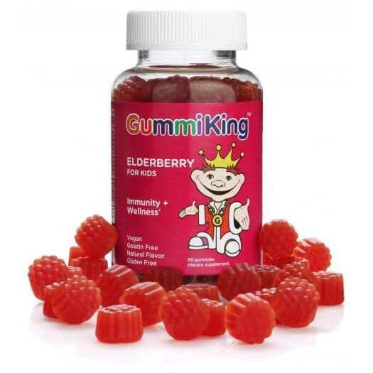 GUMMIKING Elderberry for Kids (60 gummies)