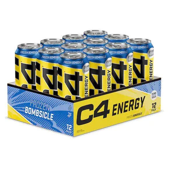 C4 Explosive Energy Drink, Frozen Bombsicle – 12 x 500 ml