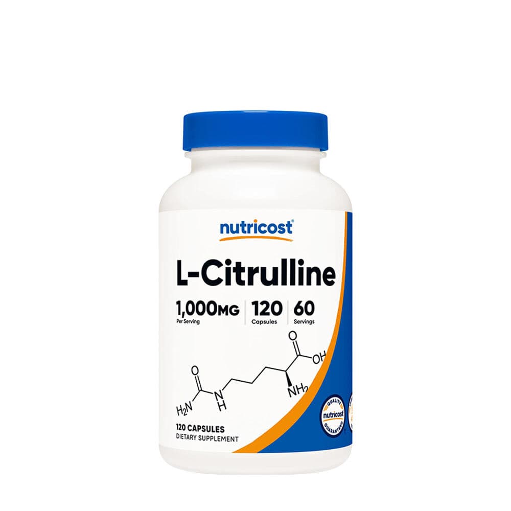 Nutricost L-Citrulline Kapseln 1000 mg (120 Kapseln)