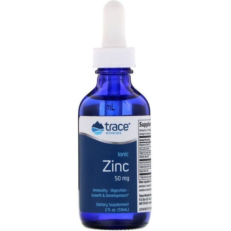 Trace Minerals Liquid Ionic Zinc 50 mg (59 ml)