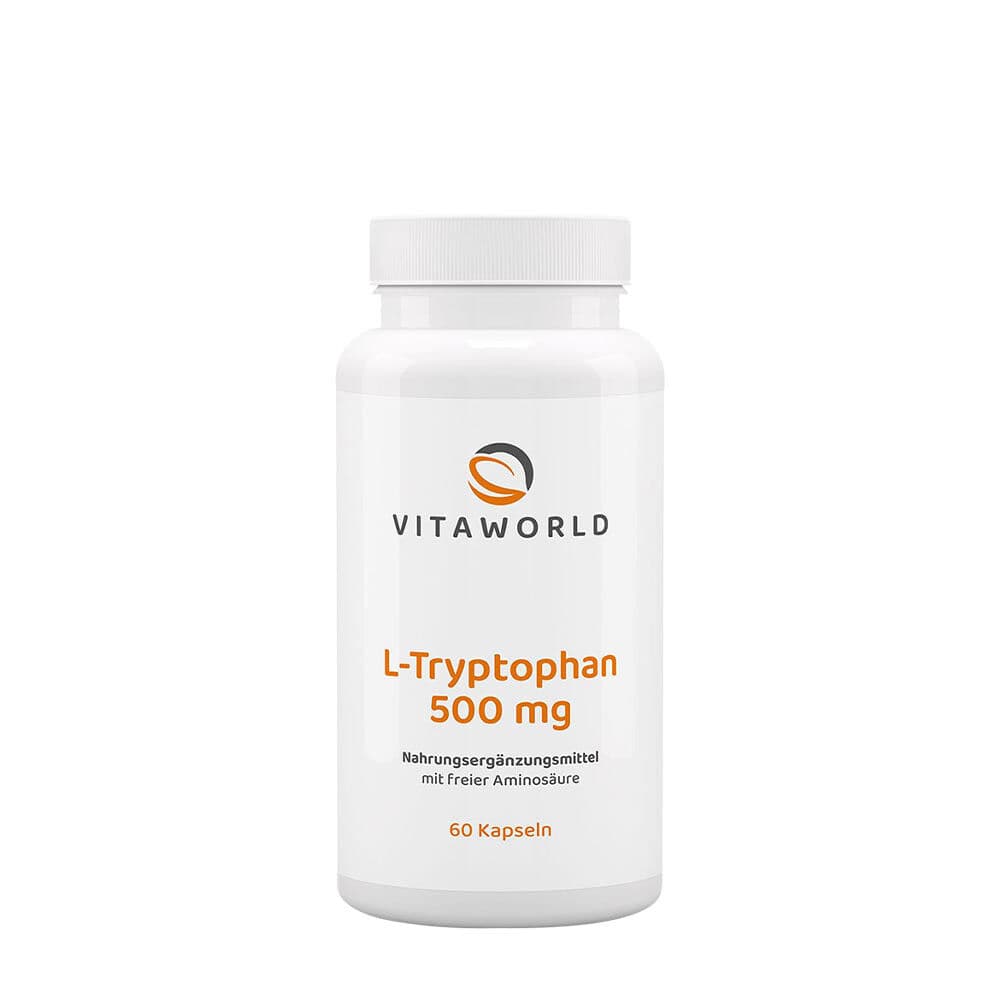 Vitaworld L-Tryptophan 500 mg – 90 Capsules