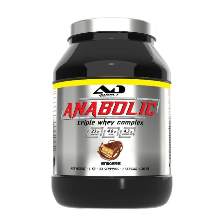 Anabolic Triple Whey Complex, Snikers – 1000g