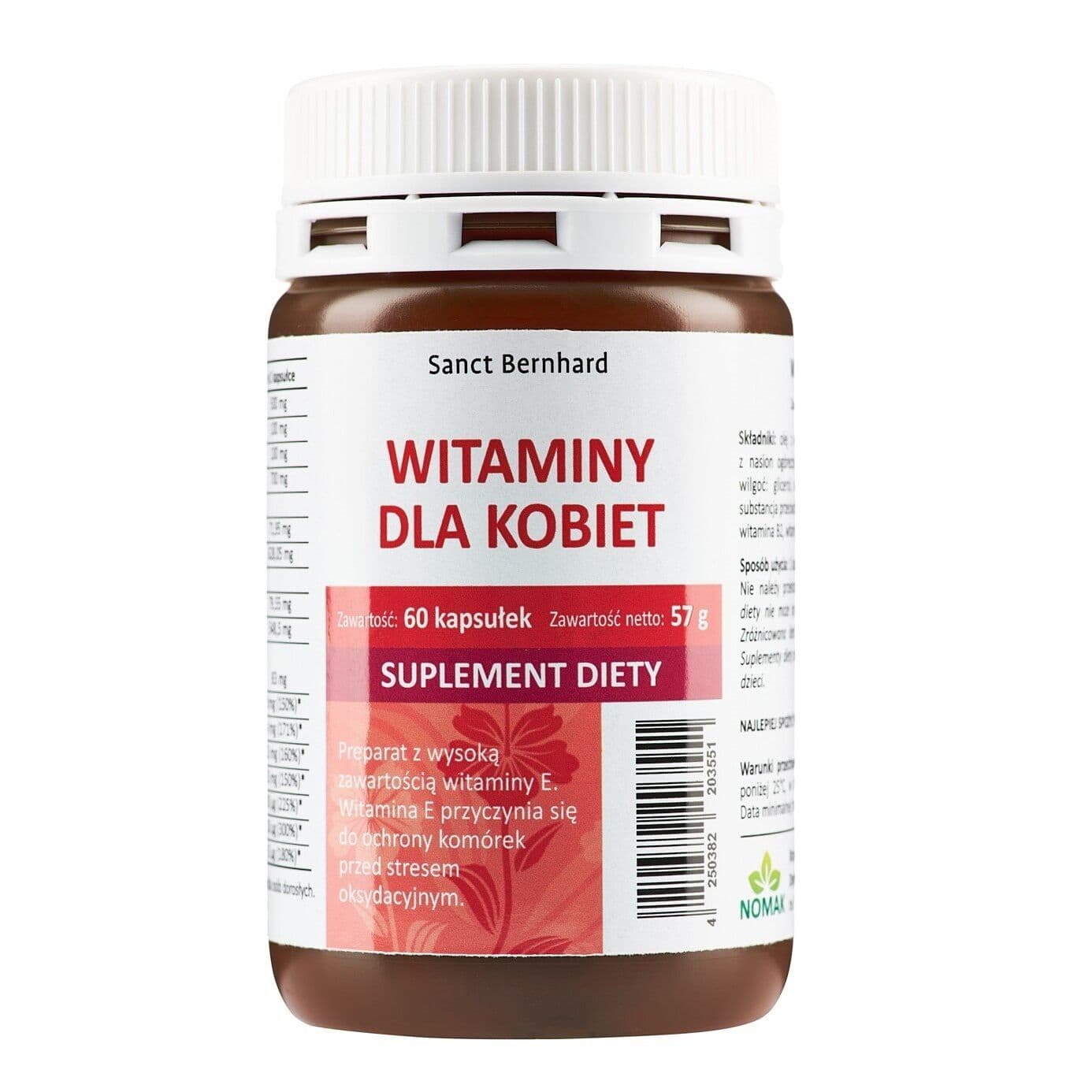 KRAUTERHAUS SANCT BERNHARD Women Vitamin Capsules (60 caps)