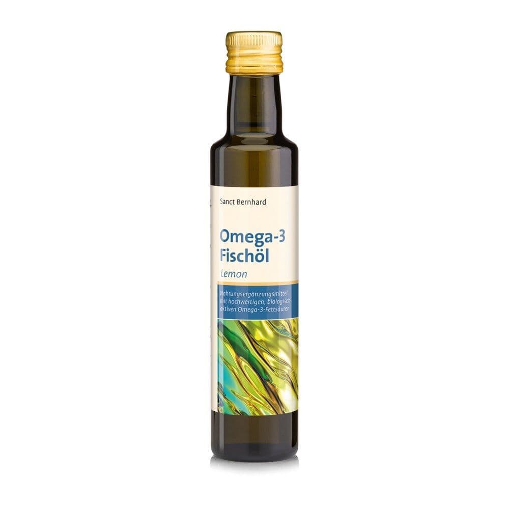 KRAUTERHAUS SANCT BERNHARD Omega 3 Fish Oil Lemon (250 ml / 8,45 fl. oz.)