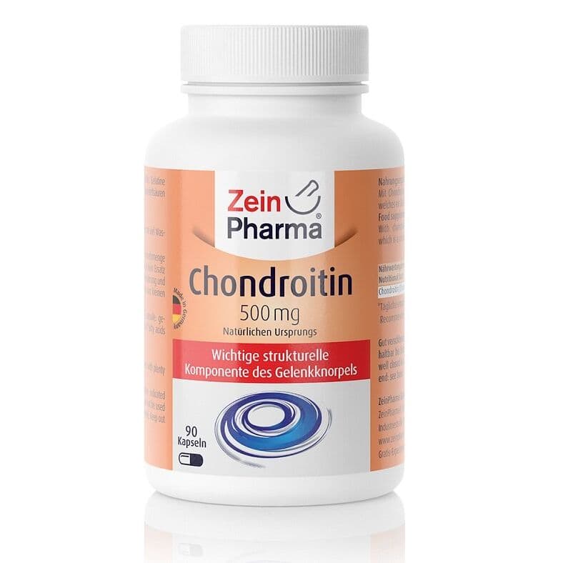 Chondroitin, 500mg - 90 capsules