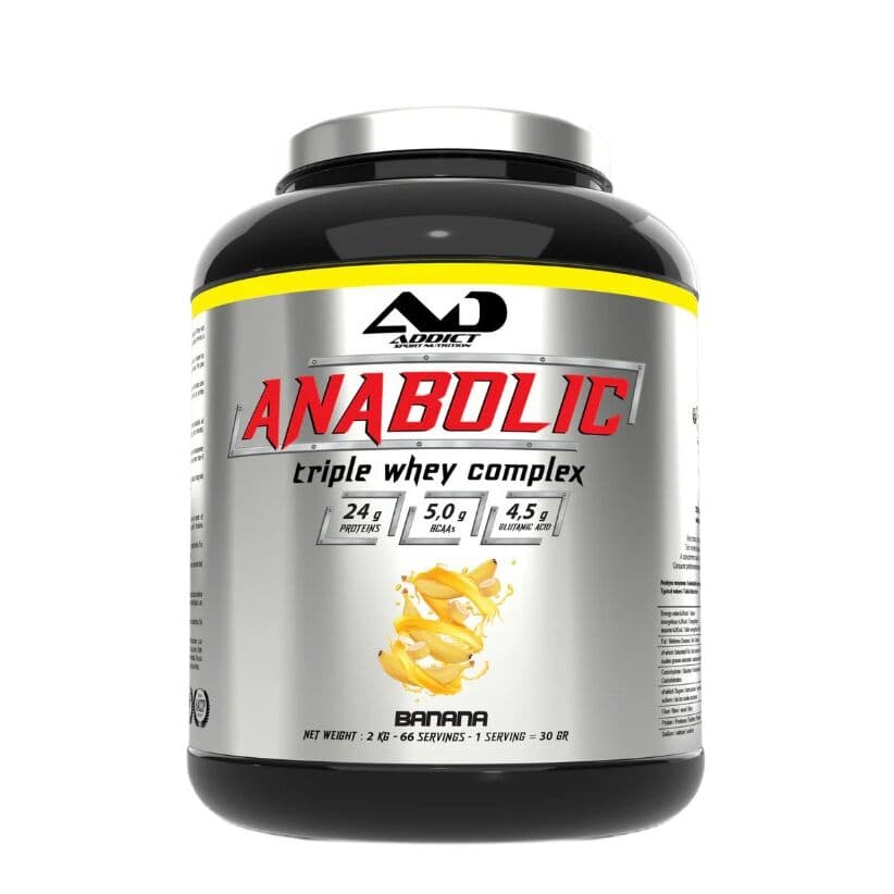 Anabolic Triple Whey Complex, Banana – 2000g