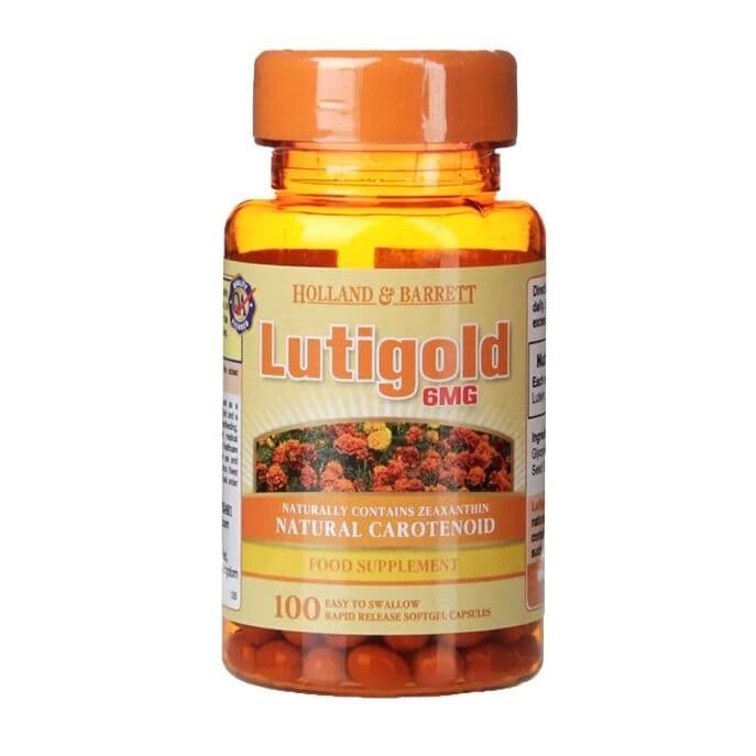 Lutigold Lutein, 6mg – 100 caps