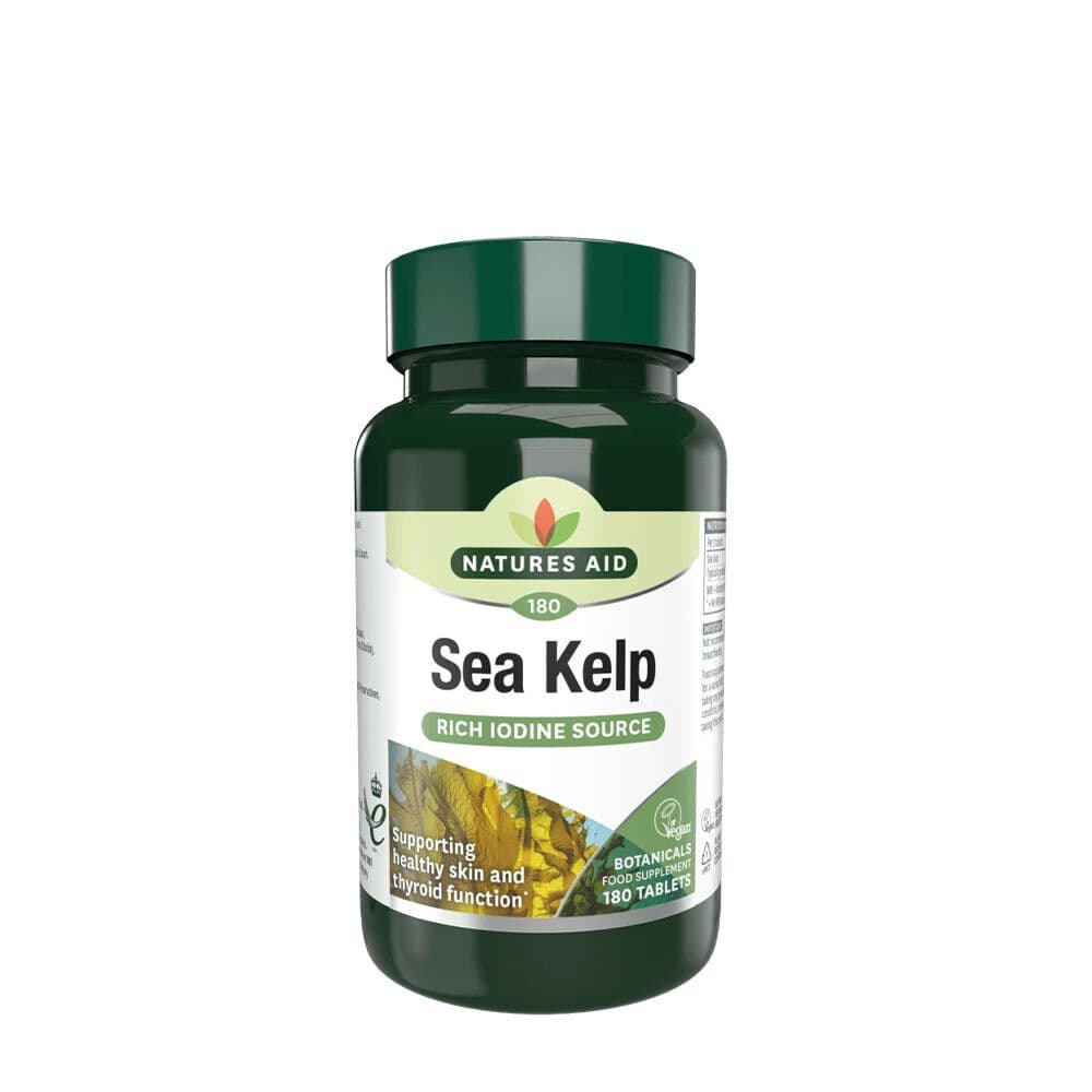 Natures Aid Sea Kelp (180 tabletter)