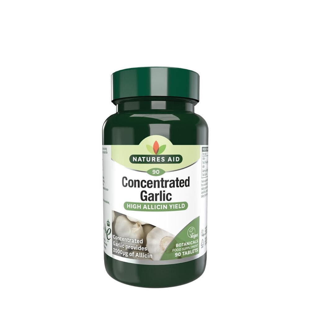Natures Aid Concentrated Garlic 2000 mcg (90 tabletter)