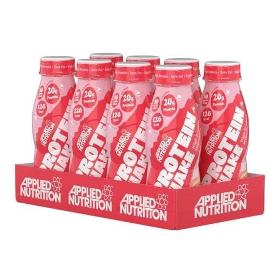 High Protein Shake, Strawberries & Cream (EAN 05056555202074) – 8 x 330 ml