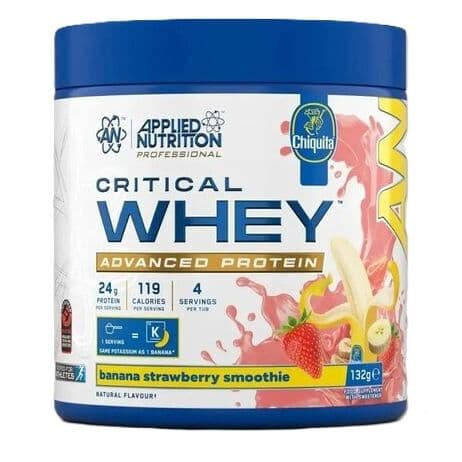 Applied Nutrition - Critical Whey, Banana Strawberry Smoothie - 132g (4 servings)