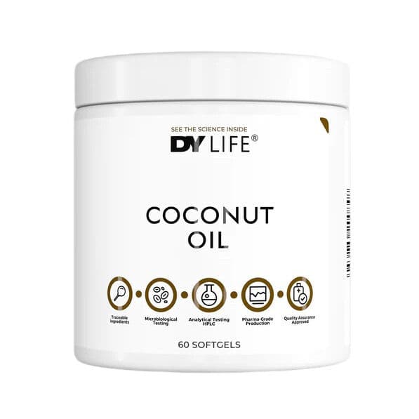 Dorian Yates – DY LIFE Coconut Oil – 60 softgels