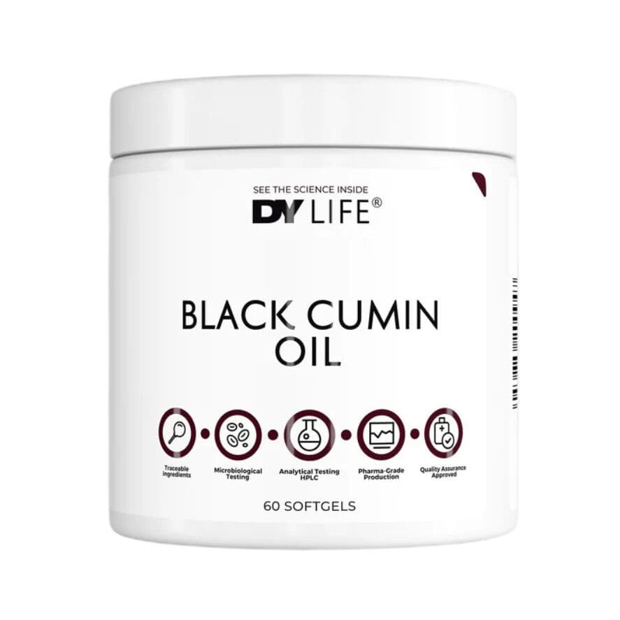 Dorian Yates - DY LIFE Black Cumin Oil - 60 softgels