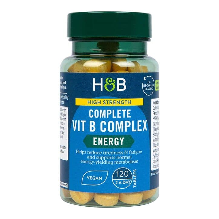 High Strength Complete Vit B Complex – 120 tabs