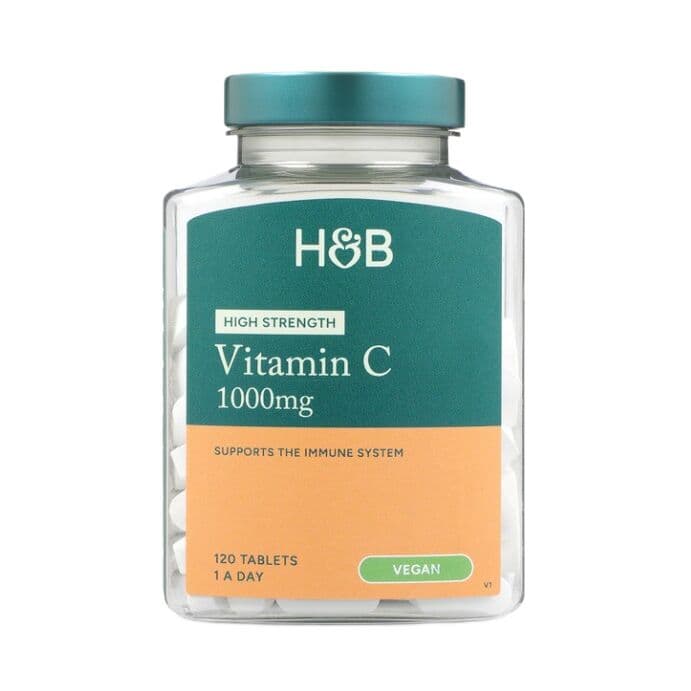 High Strength Vitamin C, 1000mg – 120 tablets