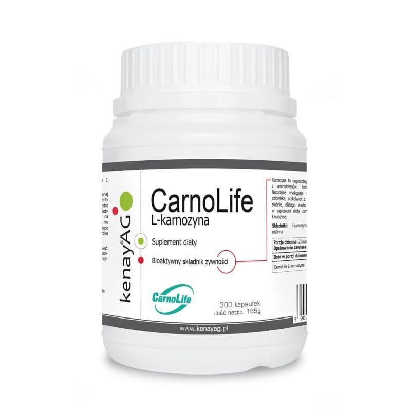 KENAY CarnoLife L-Carnosine (300 kapsler)