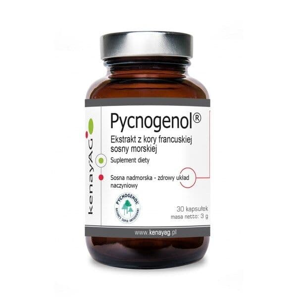 KENAY Pycnogenol French marine pine bark extract (30 caps)