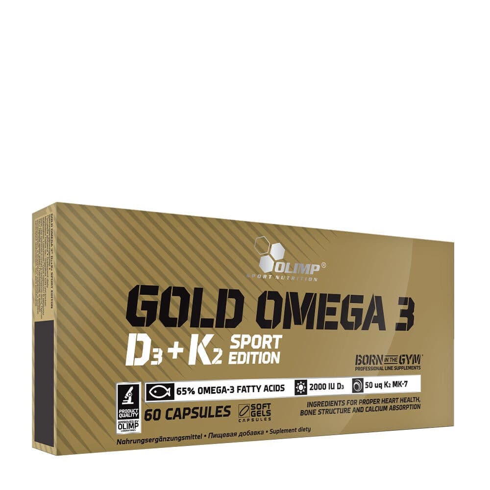 Gold Omega 3 D3 + K2 Sport Edition - 60 caps