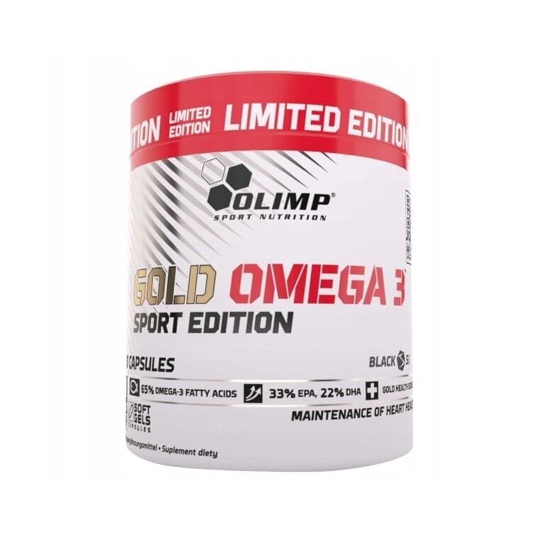 Olimp Nutrition – Gold Omega 3, Sport Edition – 200 caps