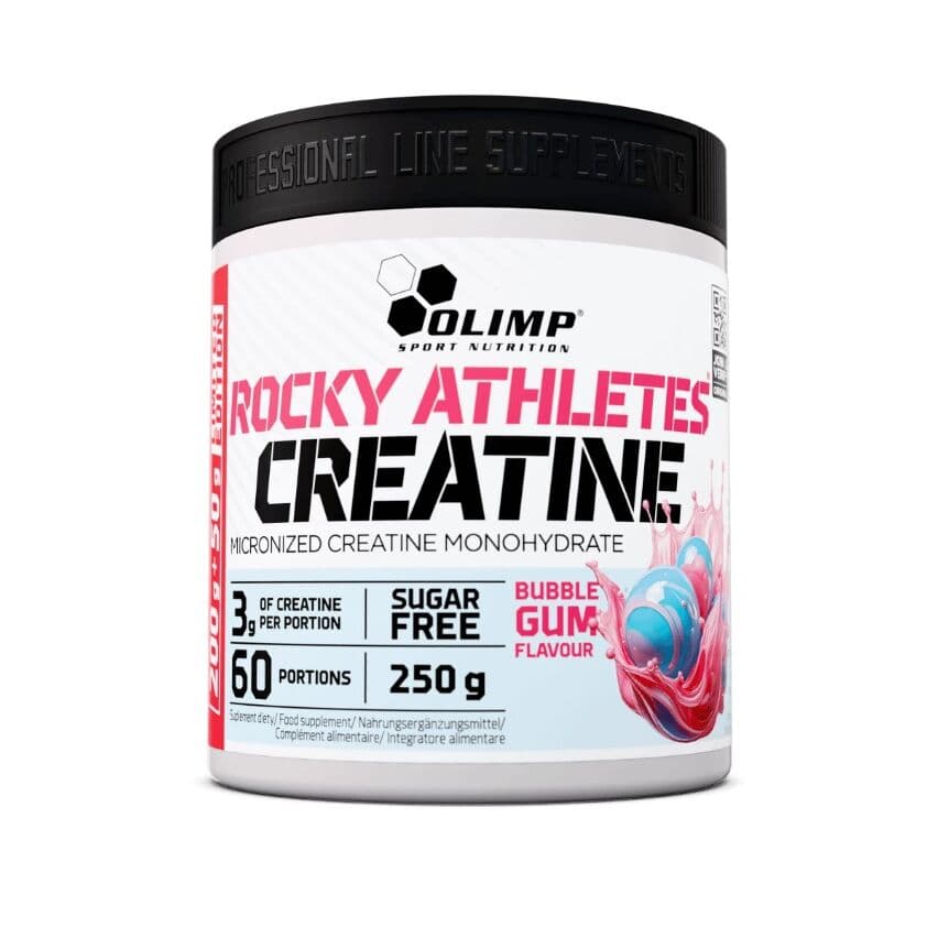 Olimp Nutrition – Rocky Athletes Creatine, Bubble Gum – 250g