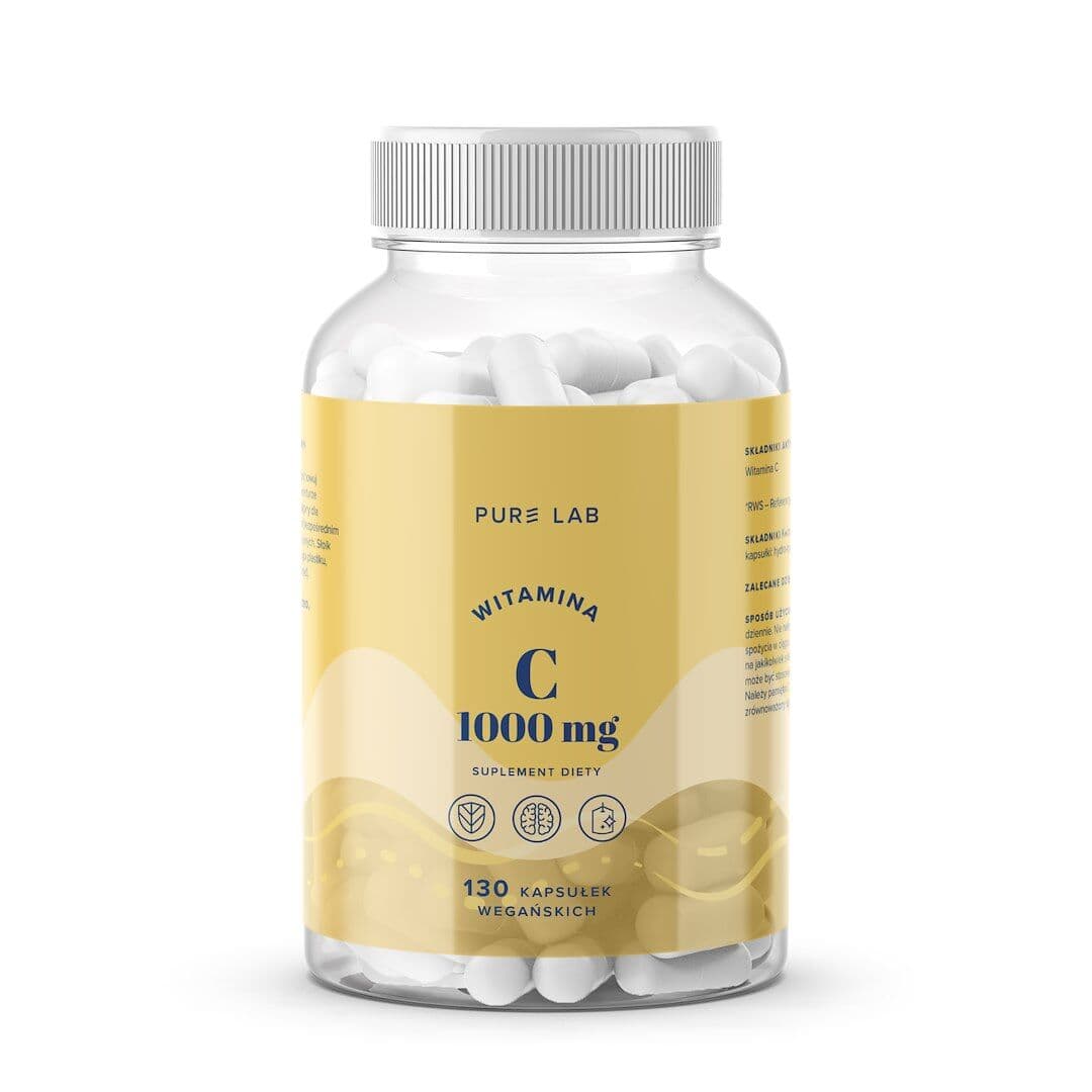 PURE LAB Vitamin C, 1000 mg (130 caps)