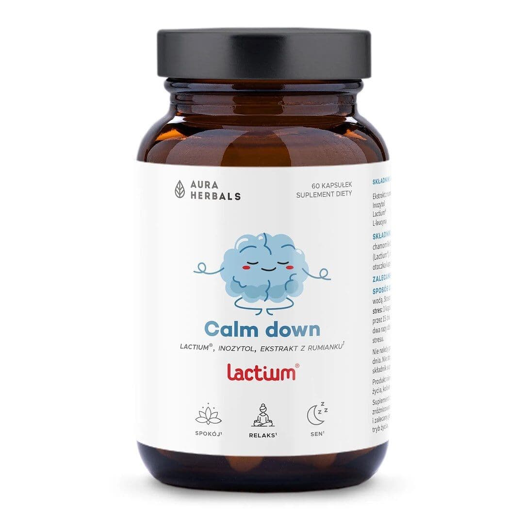 AURA HERBALS Calm down, Lactium® (60 caps)