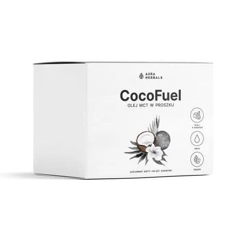 AURA HERLAS - MCT oil powder in sachets (30 pcs.).