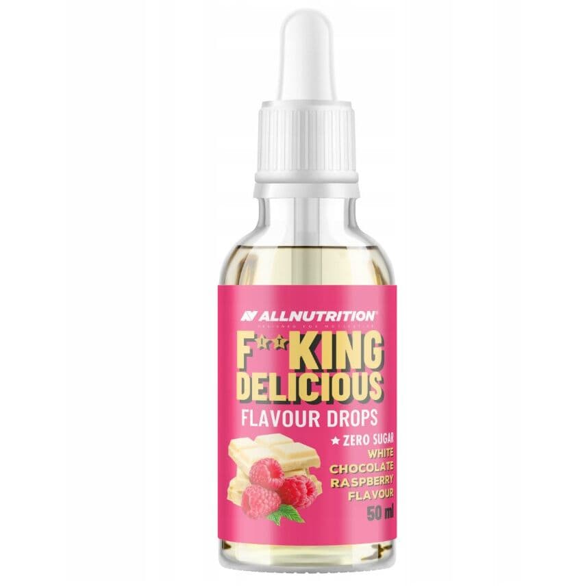 Allnutrition - Fitking Delicious Flavour Drops, White Chocolate Raspberry - 50 ml.